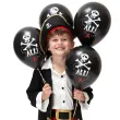 balony piraci pastel czarne strong 12 6 szt