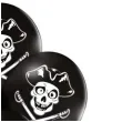 balony pirackie czaszki czarne belbal 12 6 szt