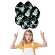 balony pirackie klimaty czarne folat 30 8 szt