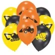 balony plac budowy mix amscan 10 10 szt