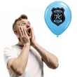 balony police department niebieski jasny godan 11 25 szt