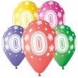 balony premium cyfra 0 mix gemar 13 5 szt