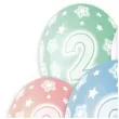 balony premium cyfra 2 mix gemar 13 5 szt