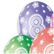 balony premium cyfra 8 mix gemar 13 5 szt
