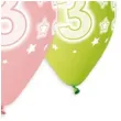 balony premium cyfrra 3 mix godan 13 5 szt
