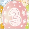 balony premium cyfrra 3 mix godan 13 5 szt
