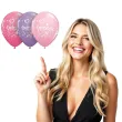 balony princess blekitne qualatex 11 25 szt