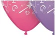 balony princess blekitne qualatex 11 25 szt