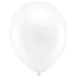 balony rainbow metalizowane biale partydeco 9 100 szt