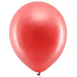 balony rainbow metalizowane czerwone partydeco 11 10 szt