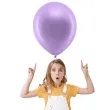 balony rainbow metalizowane fioletowe partydeco 11 10 szt