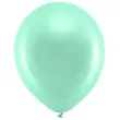 balony rainbow metalizowane mietowy partydeco 11 100 szt