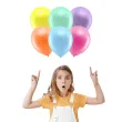 balony rainbow metalizowane mix partydeco 11 100 szt
