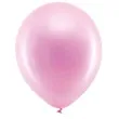 balony rainbow metalizowane rozowe partydeco 9 10 szt