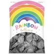 balony rainbow metalizowane srebrne partydeco 11 100 szt