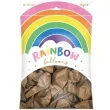 balony rainbow metalizowane zlote partydeco 11 100 szt