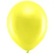 balony rainbow metalizowane zolte partydeco 11 10 szt