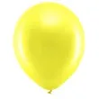 balony rainbow metalizowane zolty partydeco 9 10 szt