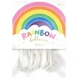balony rainbow pastelowe biale partydeco 11 10 szt
