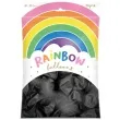 balony rainbow pastelowe czarne partydeco 9 100 szt