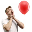 balony rainbow pastelowe czerwone partydeco 11 10 szt