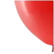 balony rainbow pastelowe czerwone partydeco 11 10 szt