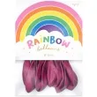 balony rainbow pastelowe fuksja partydeco 11 10 szt