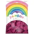 balony rainbow pastelowe fuksja partydeco 11 100 szt