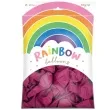 balony rainbow pastelowe fuksja partydeco 9 100 szt