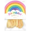 balony rainbow pastelowe kremowe partydeco 9 10 szt