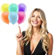 balony rainbow pastelowe mix partydeco 9 100 szt