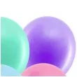 balony rainbow pastelowe mix partydeco 9 100 szt