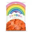 balony rainbow pastelowe partydeco pomaranczowe 9 100 szt