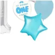 balony roczek 1 urodziny chlopca niebieski jasny partypal zestaw