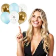balony roczek one partydeco 12 6 szt