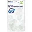 balony roze przezroczyste belbal 12 6 szt