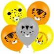 balony safari dzikie koty partypal 12 6 szt