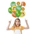 balony safari zwierzeta mix partypal 12 10 szt