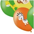 balony safari zwierzeta mix partypal 12 10 szt