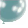 balony satynowe dekoracja na urodziny do girlandy niebieskie anagram 24 4 szt