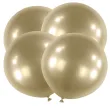balony satynowe dekoracja na urodziny wesele sylwestra do girlandy zlote szampanskie 24 x4