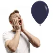 balony sempertex do girland 5 cali 50 szt granatowe pastelowe navy blue