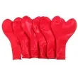 balony serca czerwone partydeco 16 6 szt