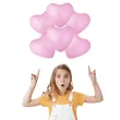 balony serca ekologiczne rozowe partypal 12 6 szt