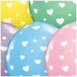 balony serca mix qualatex 11 25 szt