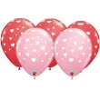 balony serca mix qualatex 11 25 szt