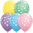 balony serca mix qualatex 11 25 szt
