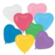 balony serca pastel mix gemar 10 50 szt