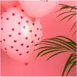 balony serca pastel rozowe strong 12 6 szt