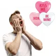 balony serca pastelowe z napisami qualatex 6 100 szt